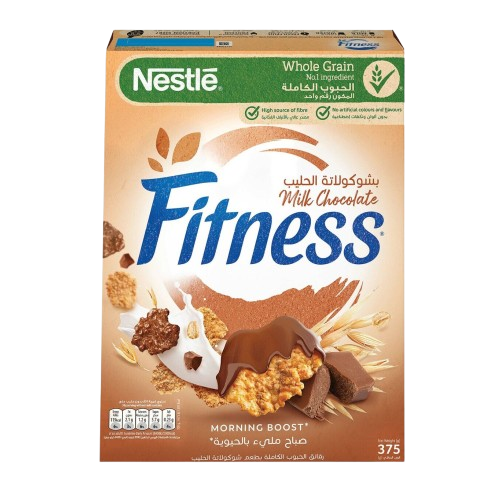 نستلة لياقة بدنية بشوكولاتة الحليب 375 جم